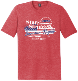 Osborne County Fair Shirt Stars, Stripes and Summer Nights