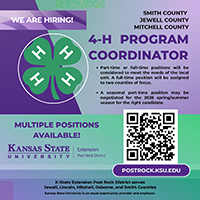 4-H Program Coordinator Job Opportunity