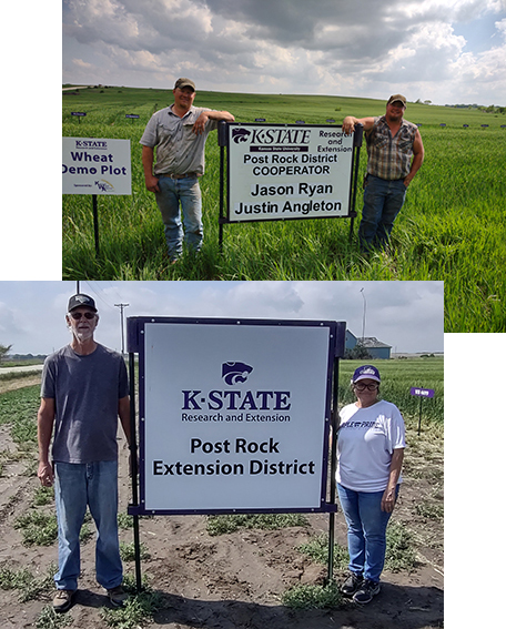 Wheat Test Plot Cooperators
