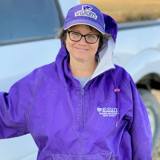 Sandra Wick K-State Research and Extension Crop Production Agent