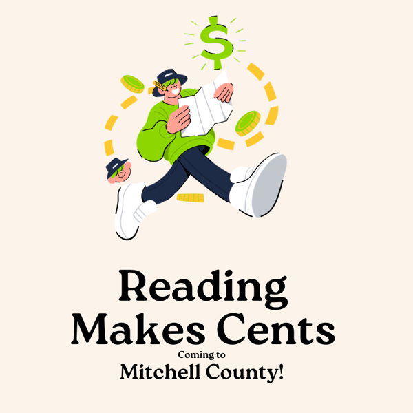 Reading Makes Cents Coming to Mitchell County